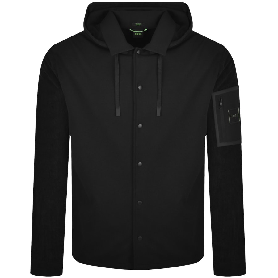 BOSS ST Cord L Jacket Black | Mainline Menswear us